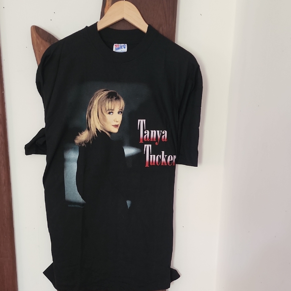 Tanya Tucker World Tour '94 Tee Black Size XL